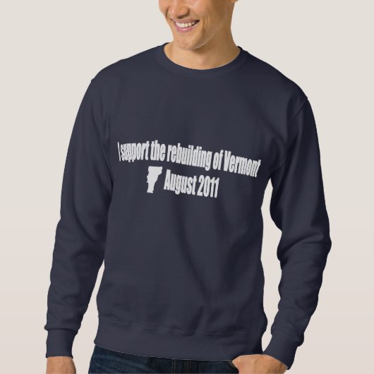 Wiederaufbau von Vermont-Sweatshirt Sweatshirt (Vorderseite)
