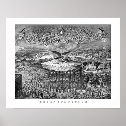 Wiederaufbau — Zivile Kriegszeit Poster (Vorne)