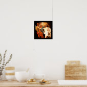 Wiederauferstehendes Christusblatt nach oben Poster (Küche)