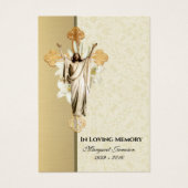 Wiederauferstehter Jesus Cross Lilies katholische (Vorderseite)