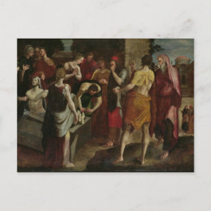 Wiederauferstehung von Lazarus 2 Postkarte