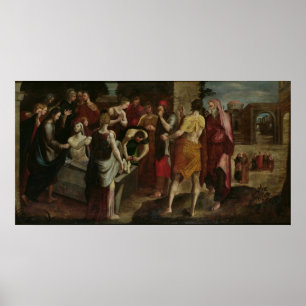 Wiederauferstehung von Lazarus Poster