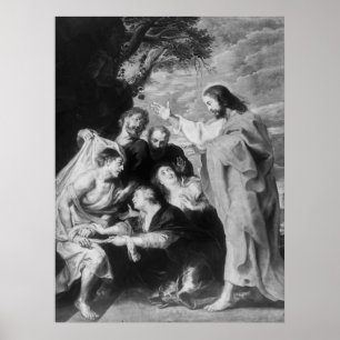 Wiederauferstehung von Lazarus Poster