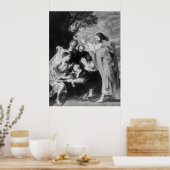 Wiederauferstehung von Lazarus Poster (Küche)