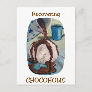 WIEDERAUFFÜLLUNG VON CHOKOHOLIK #2 POSTKARTE