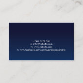 Wiederaufnahme der Schreibdienste Beruflich Visitenkarte (Rückseite)