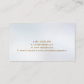 Wiederaufnahme der Schreibdienste Beruflich Visitenkarte (Rückseite)