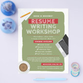 Wiederaufnahme des Schreibworkshop-Flyers Flyer (Einzeln)