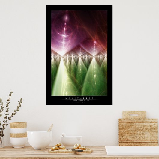 wiederbeleben poster (Küche)