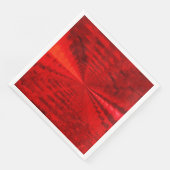 Wiederbelebtes helles Rotes Abendessen Napkins Serviette (Ecke)
