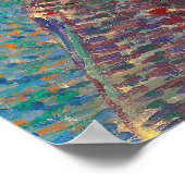 Wiederbelebtes, lebendiges Vincent Van Gogh-Selbst Poster (Ecke)