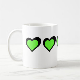 Wiederbelebung der Herz-Tasse Kaffeetasse