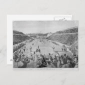 Wiederbelebung der Olympischen Spiele in Athen Postkarte (Vorne/Hinten)