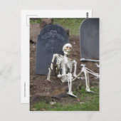 Wiederbelebung des Skeletts Postkarte (Vorne/Hinten)