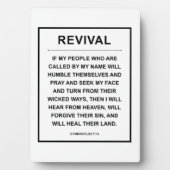 Wiederbelebung Fotoplatte (Vorderseite)