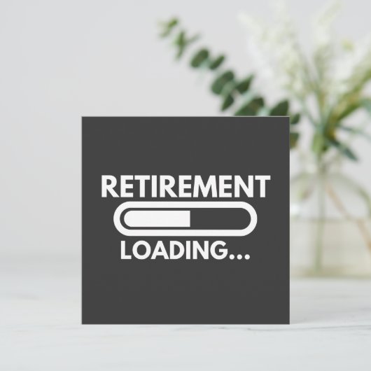 WIEDERBELEBUNG LOADING EINLADUNG (Stehend Vorderseite)