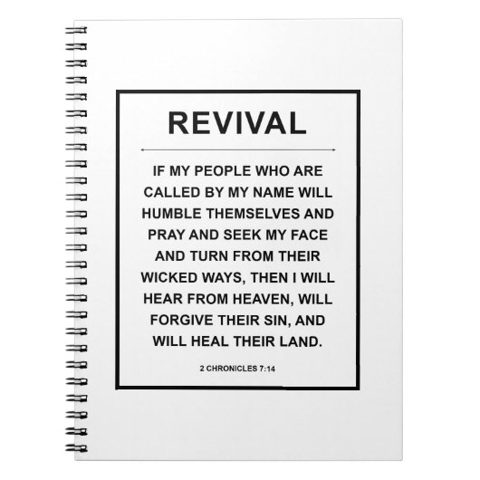 Wiederbelebung Notizblock (Vorderseite)