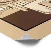 Wiederbelebung von Kunst und Handwerk Poster (Ecke)