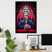 Wiederbelebung von Trump Poster (Heimbüro)