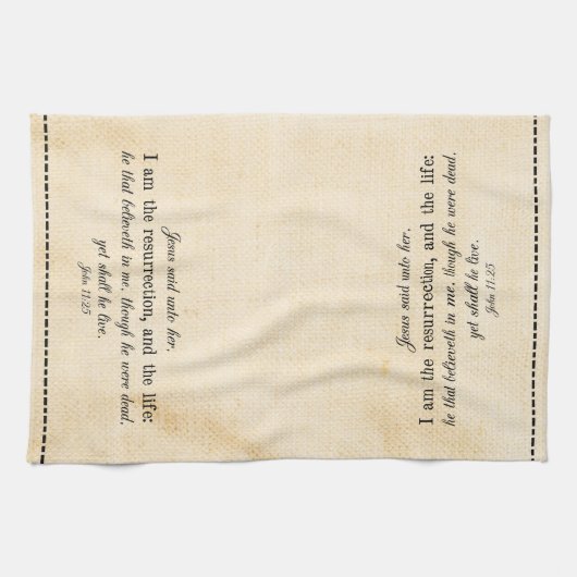 Wiederbelebungssack Geschirrtuch (Horizontal)