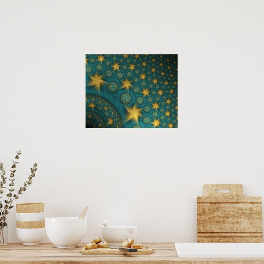 Wiederbesichtigung von Saint-Rémy Poster (Küche)