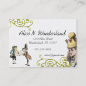 Wiedereinführung des Vintagen Illustrationsfrosche Visitenkarte (Vorderseite)