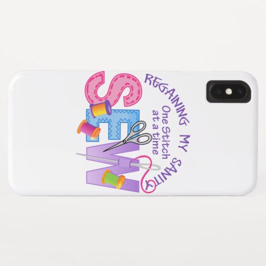 Wiedererlangen meiner Sanität Case-Mate iPhone Hülle (Rückseite (Horizontal))