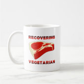 Wiedererlangung der vegetarischen Funny Mug Kaffeetasse (Links)