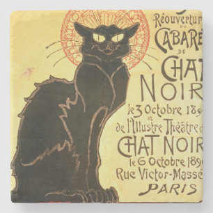 Wiedereröffnung des Chat-Noir Kabaretts, 1896 Steinuntersetzer