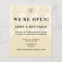 Wiedereröffnung von Gold-Marmor