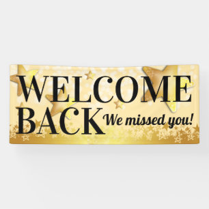 Wiedereröffnung von Welcome Back-Kunden oder Mitar Banner