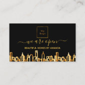 Wiedereröffnung von Zuhause-Reinigungsdiensten für Visitenkarte (Vorderseite)