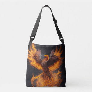Wiedererwachende Flamme Eternal Soar Fiery Rebirth Tragetaschen Mit Langen Trägern