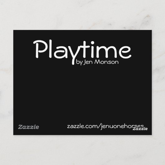 Wiedergabe 1 postkarte (Rückseite)