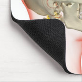 Wiedergabe der Nerven des Halses Mousepad (Ecke)