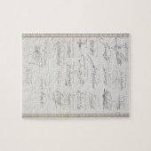 Wiedergabe der Unterzeichnungen des Tudors und ihr Puzzle (Horizontal)