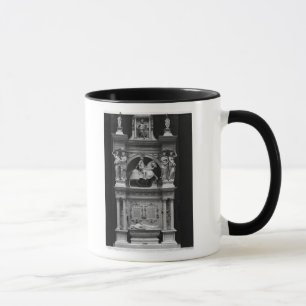Wiedergabe des Grabs von Louis de Breze Tasse