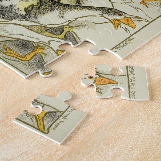 Wiedergabe einer Plakat-Werbung Comiot Motorc Puzzle (Seite)