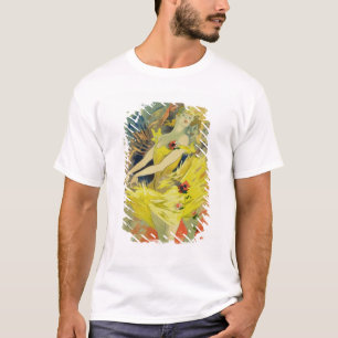 Wiedergabe einer Plakatwerbung "Backstage a T-Shirt