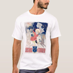 Wiedergabe einer Plakatwerbung das 'Kasino d T-Shirt
