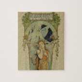 Wiedergabe einer Plakatwerbung die Oper 'ich Puzzle (Vertikal)