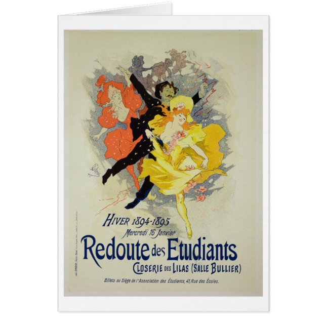 Wiedergabe einer Plakatwerbung ein 'Student GA (Vorne)