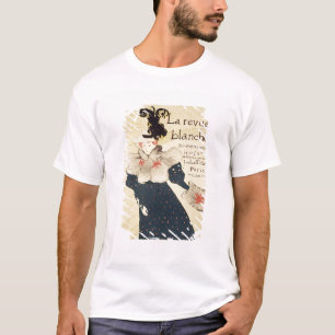 Wiedergabe einer Plakatwerbung 'La-Revue Bla T-Shirt