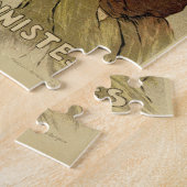 Wiedergabe einer Plakatwerbung 'Mothu und tun Puzzle (Seite)