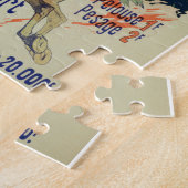 Wiedergabe einer Plakatwerbung 'Paris-Kurs Puzzle (Seite)