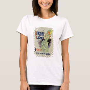 Wiedergabe einer Plakatwerbung 'Quinquina DU T-Shirt