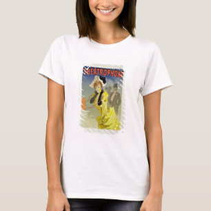 Wiedergabe einer Plakatwerbung 'Theatrophone T-Shirt