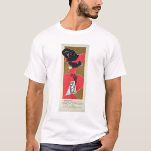 Wiedergabe einer Plakatwerbung 'Zlata Praha T-Shirt