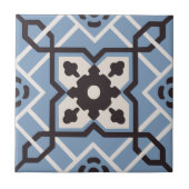 Wiedergabe einer Vintagen Zement Fliese (Vorderseite)