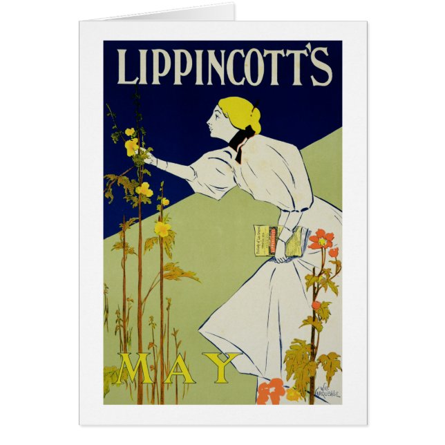 Wiedergabe eines der Plakatwerbung 'Lippincotts (Vorne)